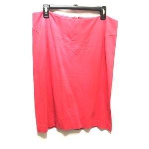 Talbots Salmon skirt 10 stretch